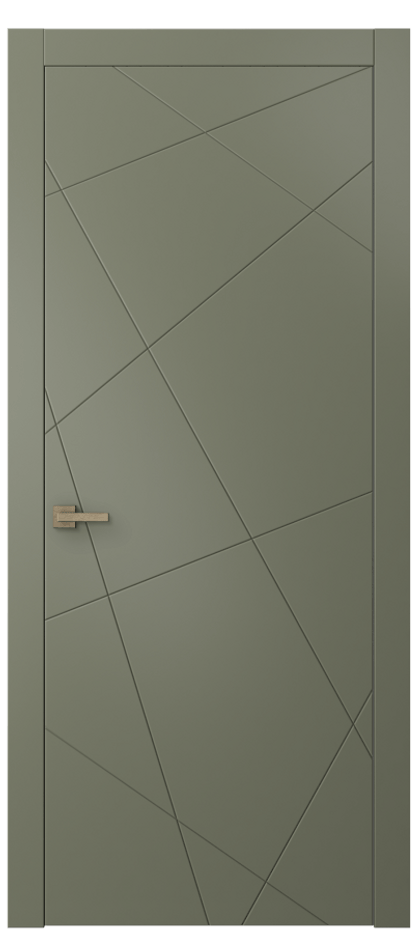 Межкомнатная дверь Linea АКП 8048 Матовый оливковый тёмный  Цена 92160 сом | Volhovec