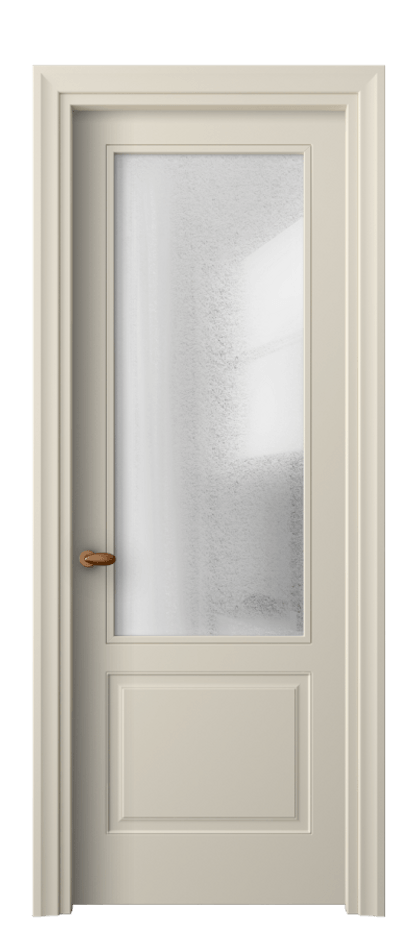 Дверь межкомнатная Esse 8552 Матовый бежево-серый Фактурное стекло "Лёд", триплекс, 8 мм Фигурный универсальный наличник МБСР Цена 57679 ₽ Наличники уже входят в базовый комплект. Фабрика дверей Волховец 8 (800) 551 43 19 Межкомнатная дверь Esse 8552 Матовый бежево-серый Фактурное стекло "Лёд", триплекс, 8 мм Цена 57679 ₽ | Volhovec