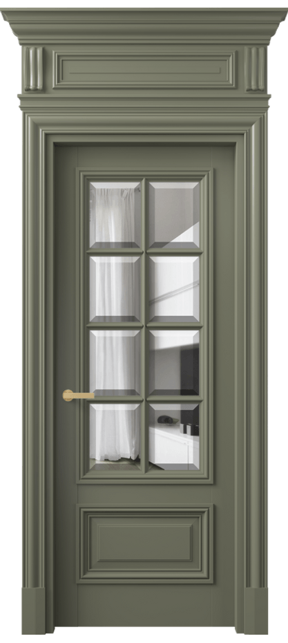 Дверь межкомнатная Antique 7316 Бук оливковый тёмный Прозрачное стекло с фацетом, 6 мм КЭП + Объёмный фриз + Карниз БОТ Цена 138983 ₽ Наличники уже входят в базовый комплект. Фабрика дверей Волховец 8 (800) 551 43 19 Межкомнатная дверь Antique 7316 Бук оливковый тёмный Прозрачное стекло с фацетом, 6 мм Цена 138983 ₽ | Volhovec