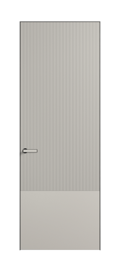 Дверь межкомнатная Velvet 8203 Матовый облачно-серый. Скрытый короб Черный Цена 2600 . Фабрика дверей Волховец 8 (800) 551 43 19 Межкомнатная дверь Velvet 8203 Матовый облачно-серый. Цена 2600 | Volhovec