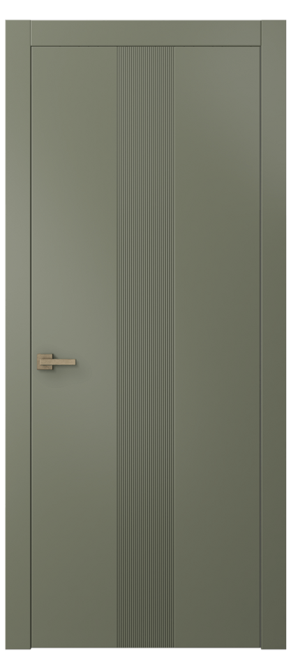 Межкомнатная дверь Linea 8042 Матовый оливковый тёмный  Цена 49599 ₽ | Volhovec