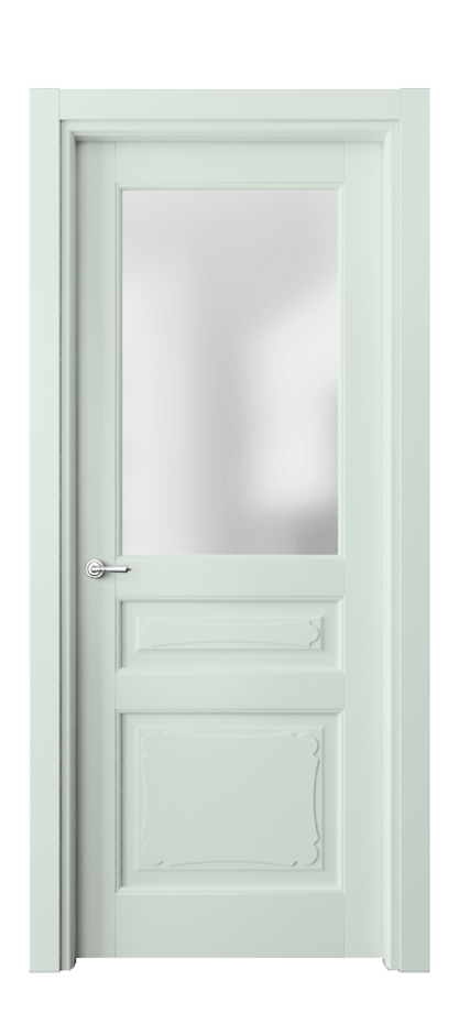 Межкомнатная дверь Toscana Elegante 6324 Бук белоснежный Сатинированное стекло Цена 20140790 so'm | Volhovec