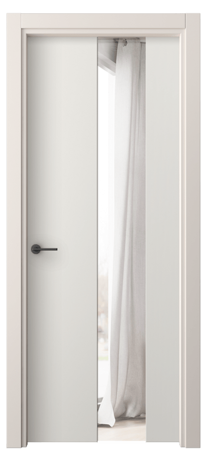 Межкомнатная дверь Freedom 4226 ПЭТ белоснежный Двустороннее зеркало, триплекс Цена 32399 ₽ | Volhovec