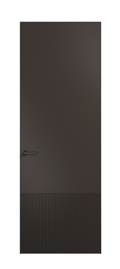 Межкомнатная дверь Velvet 8202 Матовый антрацит. Цена 64969  | Volhovec