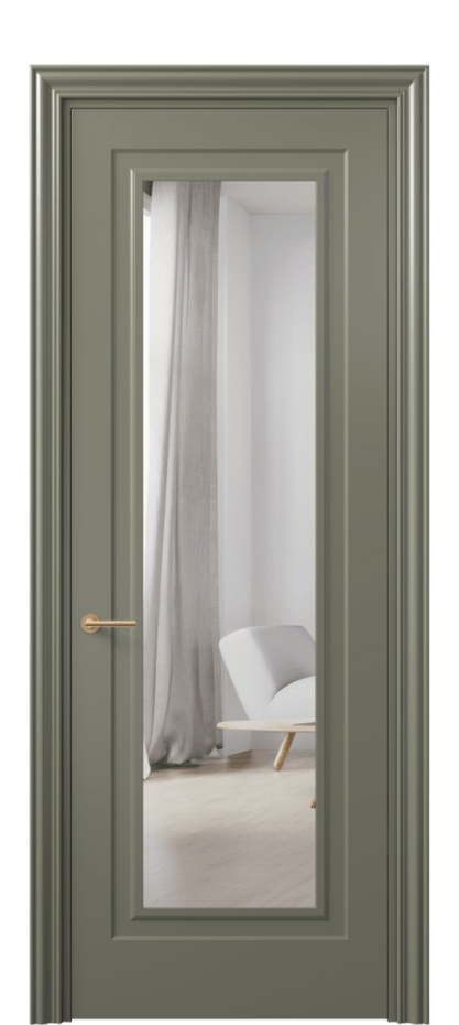 Дверь межкомнатная Mascot 8403 Матовый оливковый тёмный Двустороннее зеркало, триплекс, 7 мм Фигурный наличник МОТ Цена 58479 ₽ Наличники уже входят в базовый комплект. Фабрика дверей Волховец 8 (800) 551 43 19 Межкомнатная дверь Mascot 8403 Матовый оливковый тёмный Двустороннее зеркало, триплекс, 7 мм Цена 58479 ₽ | Volhovec