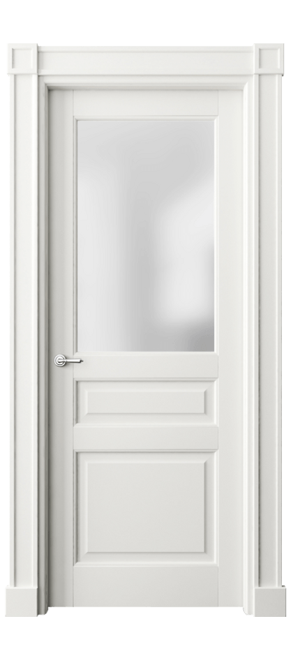 Межкомнатная дверь Toscana Plano 6304 Бук серый Сатинированное стекло Цена 101183 ₽ | Volhovec