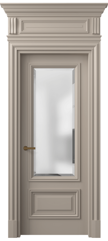 Дверь межкомнатная Antique 7306 Бук бисквитный Сатинированное стекло с фацетом, 6 мм КЭП + Объёмный фриз + Карниз ББСК Цена 124183 ₽ Наличники уже входят в базовый комплект. Фабрика дверей Волховец 8 (800) 551 43 19 Межкомнатная дверь Antique 7306 Бук бисквитный Сатинированное стекло с фацетом, 6 мм Цена 124183 ₽ | Volhovec