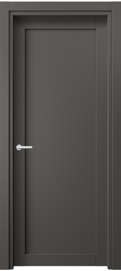 Дверь межкомнатная Neo 2101 ПЭТ графитовый  Гладкий классический наличник ПЭГФ  Цена 26999 ₽ Наличники уже входят в базовый комплект. Фабрика дверей Волховец 8 (800) 551 43 19 Межкомнатная дверь Neo 2101 ПЭТ графитовый  Цена 26999 ₽ | Volhovec