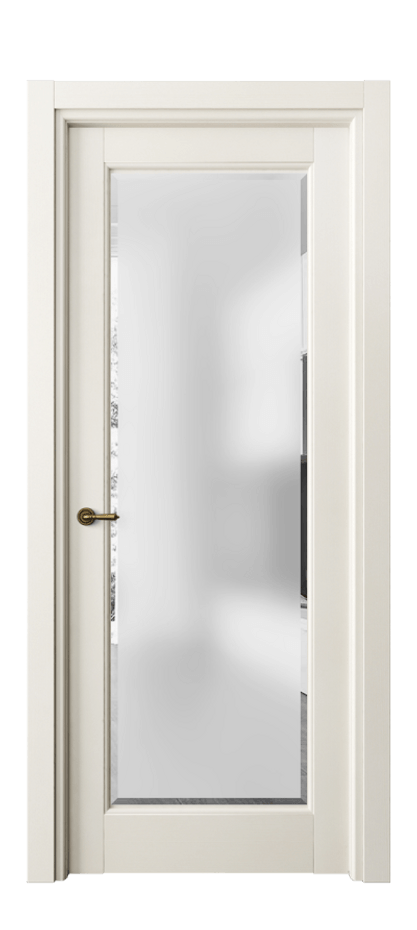 Межкомнатная дверь Тоскана Ромбо 6300 Бук венециана Сатинированное стекло с фацетом Цена 115799 ₽ | Volhovec