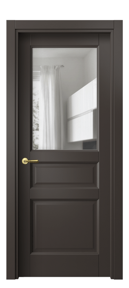 Дверь межкомнатная Galant 1432 Матовый антрацит Прозрачное стекло, 4 мм Гладкий наличник МАН Цена 39359 ₽ Наличники уже входят в базовый комплект. Фабрика дверей Волховец 8 (800) 551 43 19 Межкомнатная дверь Galant 1432 Матовый антрацит Прозрачное стекло, 4 мм Цена 39359 ₽ | Volhovec