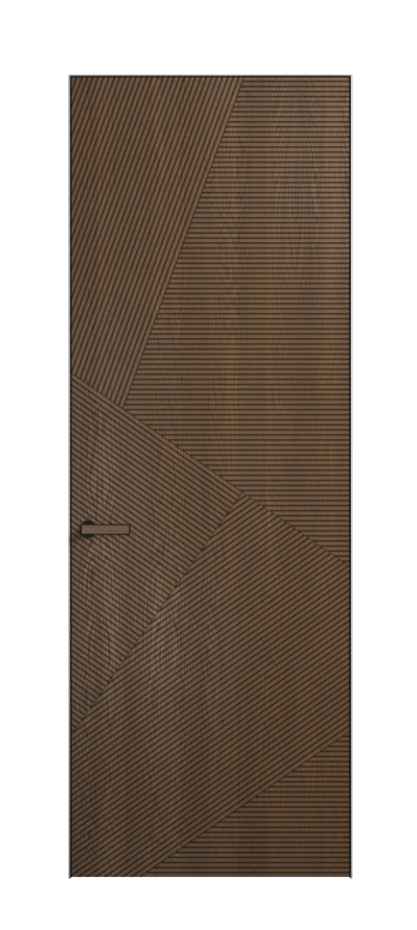 Дверь межкомнатная Velvet 8213 Дуб туманный матовый. Скрытый короб Черный Цена 127340 . Фабрика дверей Волховец 8 (800) 551 43 19 Межкомнатная дверь Velvet 8213 Дуб туманный матовый. Цена 127340 | Volhovec