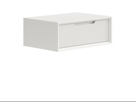 Мебель Тумба подвесная прикроватная Velvet 1 ящик. Цвет Матовый тёплый серый. Материал Гладкая эмаль. Коллекция Тумба подвесная прикроватная Velvet 1 ящик. Фото. Мебель Тумба подвесная прикроватная Velvet 1 ящик. Цвет Матовый тёплый серый. Материал Гладкая эмаль. Коллекция Тумба подвесная прикроватная Velvet 1 ящик. Картинка.