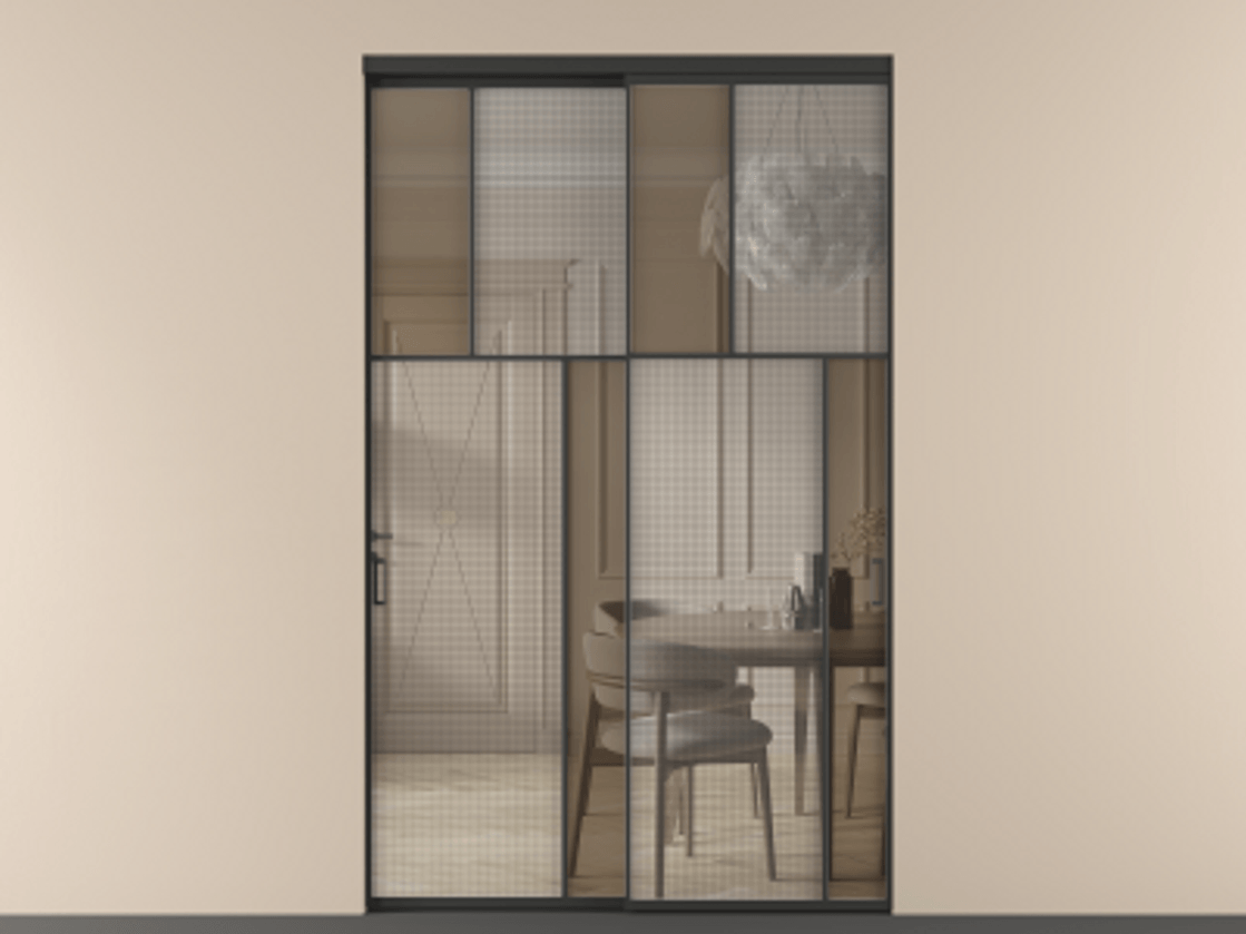 Перегородка Mosaic внутри проема двустворчатая #VENDORCODE# #FURNISH# #GLASS# Цена #PRICE# #CURRENCY# | Volhovec