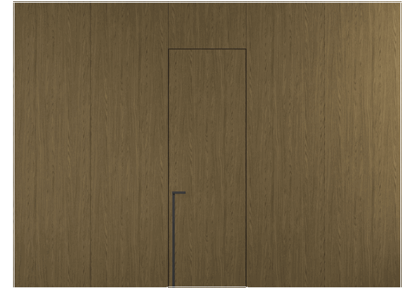 Панели для отделки стен Стеновая панель в искусственной отделке Торфяной дуб. Цвет Торфяной дуб. Материал Ламинатин. Коллекция Искусственные отделки. Картинка.