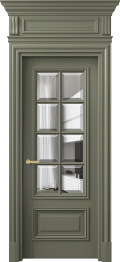 Межкомнатная дверь 7316 МОТ ПРОЗ Ф. Цвет Матовый оливковый тёмный. Материал Гладкая эмаль. Коллекция Антик. Фото. Дверь межкомнатная 7316 МОТ ПРОЗ Ф. Цвет Матовый оливковый тёмный. Материал Гладкая эмаль. Коллекция Антик. Картинка.