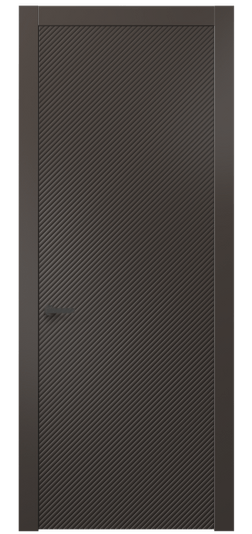 Дверь межкомнатная 8628 МАН . Цвет Матовый антрацит. Материал Гладкая эмаль. Коллекция Dune. Картинка.