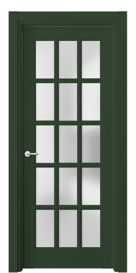 Межкомнатная дверь 6311 Хромовый зелёный RAL 6020. Цвет RAL Хромовый зелёный RAL 6020. Материал Массив бука эмаль. Коллекция Toscana Grigliato. Фото. Дверь межкомнатная 6311 Хромовый зелёный RAL 6020. Цвет RAL Хромовый зелёный RAL 6020. Материал Массив бука эмаль. Коллекция Toscana Grigliato. Картинка.
