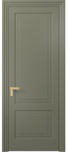 Межкомнатная дверь 8351 МОТ. Цвет Матовый оливковый тёмный. Материал Гладкая эмаль. Коллекция Rocca. Фото. Дверь межкомнатная 8351 МОТ. Цвет Матовый оливковый тёмный. Материал Гладкая эмаль. Коллекция Rocca. Картинка.