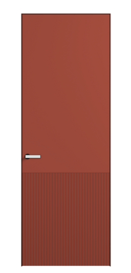 Дверь межкомнатная 8204 NCS S 3040-Y80R. Цвет NCS NCS S 3040-Y80R. Материал Гладкая эмаль. Коллекция Velvet. Картинка.