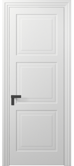 Дверь межкомнатная АКП 8331 МБЛ Матовый белоснежный. Цвет Матовый белоснежный. Материал Гладкая эмаль. Коллекция Rocca. Картинка.