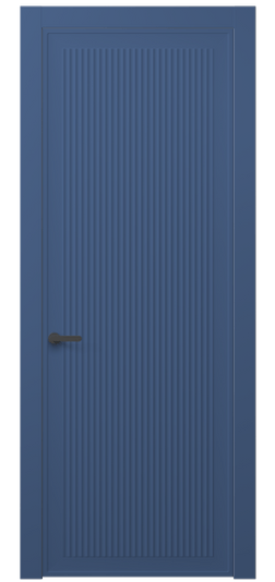 Дверь межкомнатная 8642 Отдалённо-синий RAL 5023. Цвет RAL Отдалённо-синий RAL 5023. Материал Гладкая эмаль. Коллекция Alba. Картинка.