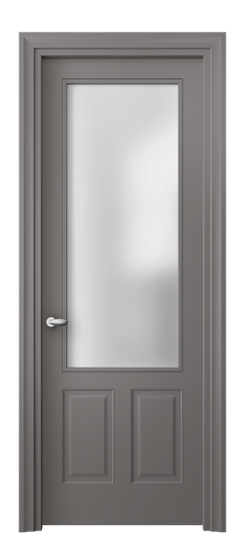 Межкомнатная дверь 8522 МКЛС САТ. Цвет Матовый классический серый. Материал Гладкая эмаль. Коллекция Esse. Фото. Дверь межкомнатная 8522 МКЛС САТ. Цвет Матовый классический серый. Материал Гладкая эмаль. Коллекция Esse. Картинка.