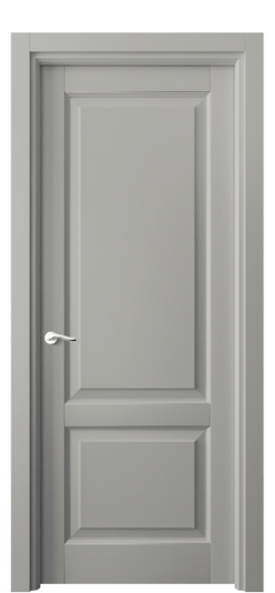 Дверь межкомнатная 0741 БНСР. Цвет Бук нейтральный серый. Материал Массив бука эмаль. Коллекция Lignum. Картинка.
