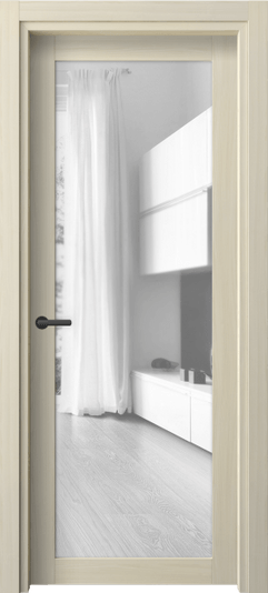 Дверь межкомнатная 2102 neo МОЯ ПРОЗ. Цвет Молочный ясень. Материал Ciplex ламинатин. Коллекция Neo. Картинка.