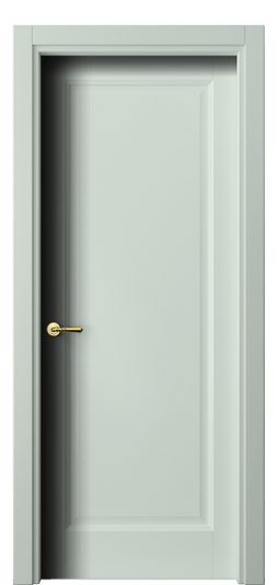 Дверь межкомнатная 1401 NCS S 1005-B80G. Цвет NCS NCS S 1005-B80G. Материал Гладкая эмаль. Коллекция Galant. Картинка.