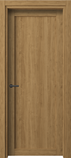 Дверь межкомнатная 2101 ГОР. Цвет Грецкий орех. Материал Ламинатин. Коллекция Neo. Картинка.