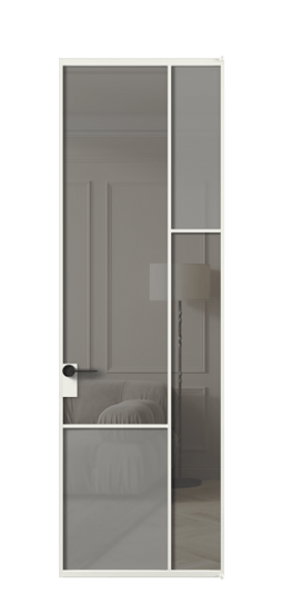 Межкомнатная дверь АЛПЛ041.12 АССР Серый сатин триплекс+Серый триплекс. Цвет Алюминий светло-серый. Материал Алюминий в эмали. Коллекция Мозаик. Фото. Дверь межкомнатная АЛПЛ041.12 АССР Серый сатин триплекс+Серый триплекс. Цвет Алюминий светло-серый. Материал Алюминий в эмали. Коллекция Мозаик. Картинка.