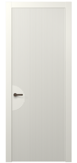 Дверь межкомнатная АКП 8624 МЖМ. Цвет Матовый жемчужный. Материал Гладкая эмаль. Коллекция Dune. Картинка.