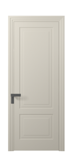 Дверь межкомнатная АКП 8351 МБСР. Цвет Матовый бежево-серый. Материал Гладкая эмаль. Коллекция Rocca. Картинка.