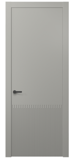 Дверь межкомнатная 8626 МНСР . Цвет Матовый нейтральный серый. Материал Гладкая эмаль. Коллекция Dune. Картинка.