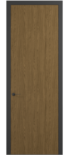 Дверь межкомнатная 0010 ТФД Торфяной дуб. Цвет Торфяной дуб. Материал Ламинатин. Коллекция Planum Pro. Картинка.