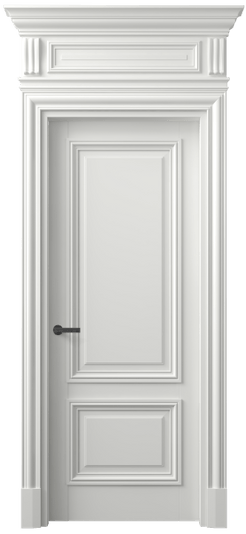 Дверь межкомнатная 7303 БССР. Цвет Бук светло-серый. Материал Массив бука эмаль. Коллекция Antique. Картинка.