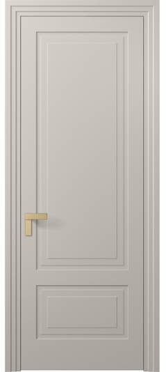Дверь межкомнатная 8341 МСБЖ. Цвет Матовый светло-бежевый. Материал Гладкая эмаль. Коллекция Rocca. Картинка.