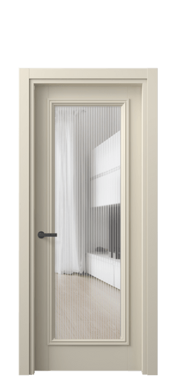 Дверь межкомнатная 7300 ББСР MORU. Цвет Бук бежево-серый. Материал Массив бука эмаль. Коллекция Antique. Картинка.