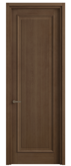 Дверь межкомнатная 6711 БТМ. Цвет Бук тёмный матовый. Материал Массив бука матовый. Коллекция Charm. Картинка.