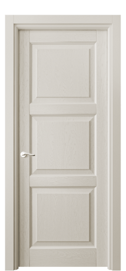 Дверь межкомнатная 0731 ДОС. Цвет Дуб облачный серый. Материал Массив дуба эмаль. Коллекция Lignum. Картинка.