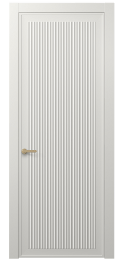 Дверь межкомнатная 8642 МСР . Цвет Матовый серый. Материал Гладкая эмаль. Коллекция Альба. Картинка.