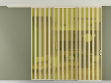 Перегородка Formato вдоль стены на потолок телескопик синхро 3