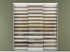 Перегородка Формато внутри проёма 3 створки