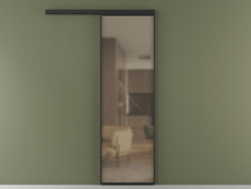 Перегородка Formato вдоль стены 1 створка