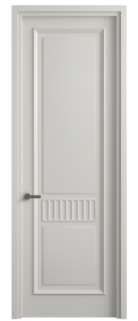 Дверь межкомнатная 6707 МСР. Цвет Матовый серый. Материал Гладкая эмаль. Коллекция Шарм. Картинка.